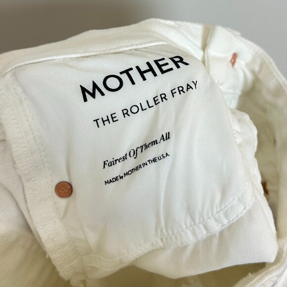 MOTHER The Roller High Rise Wide Leg Jeans in Fairest of Them All Size US 24 - Picture 11 of 15